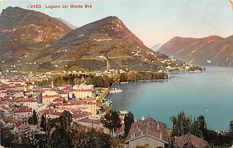 Lugano, col Monte Brè