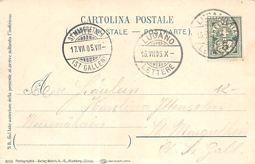 Lugano, Quai e Monte S. Salvatore