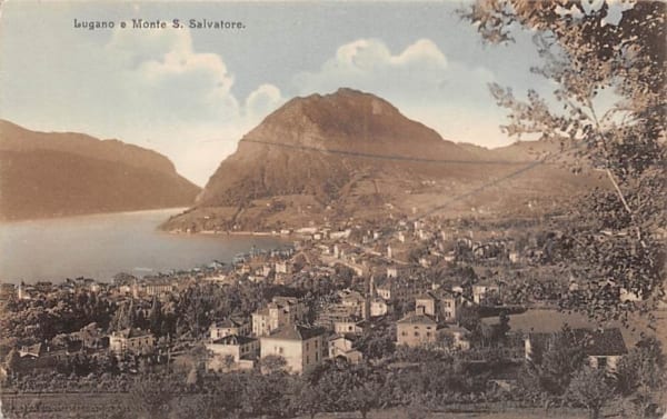 Lugano, e Monte S. Salvatore