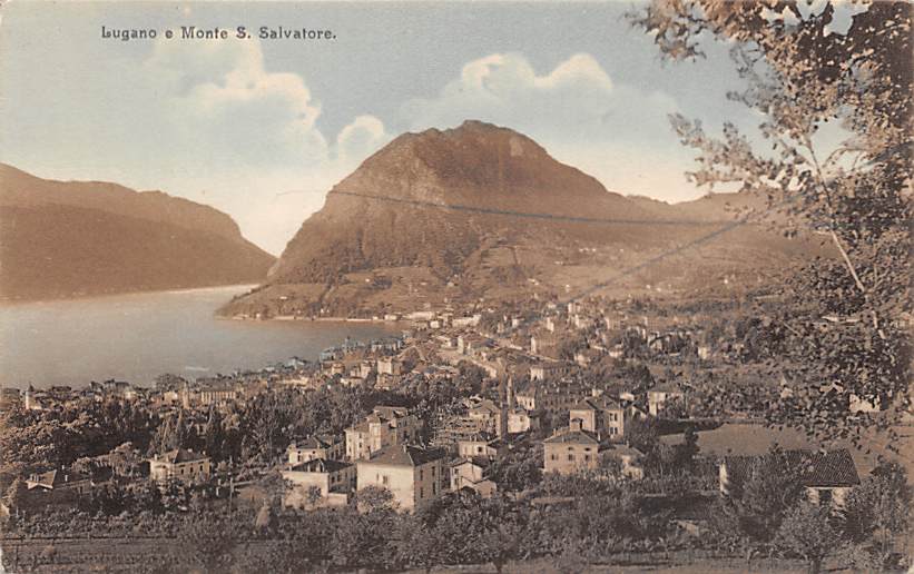 Lugano, e Monte S. Salvatore