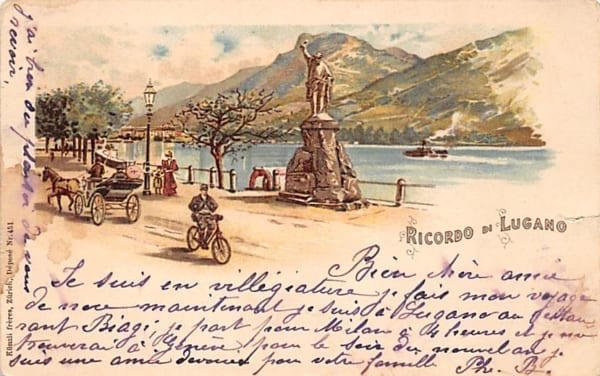 Lugano, Ricordo di Lugano