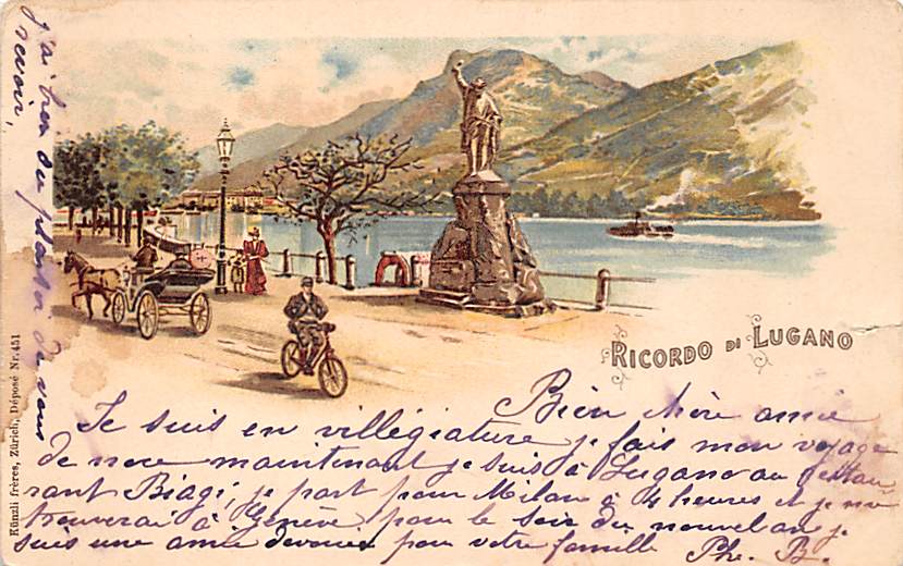 Lugano, Ricordo di Lugano
