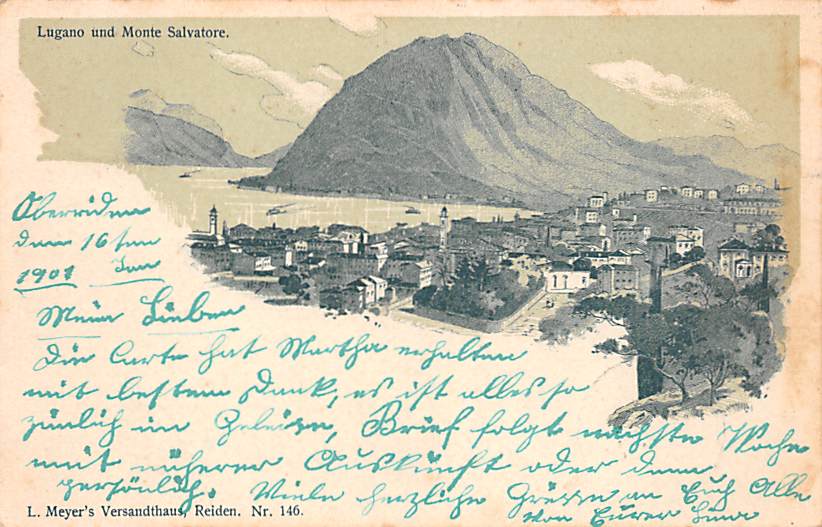 Lugano, und Monte Salvatore