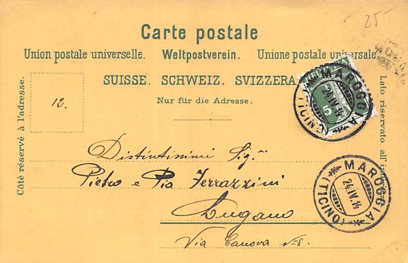 Lugano, dal Monte Brè