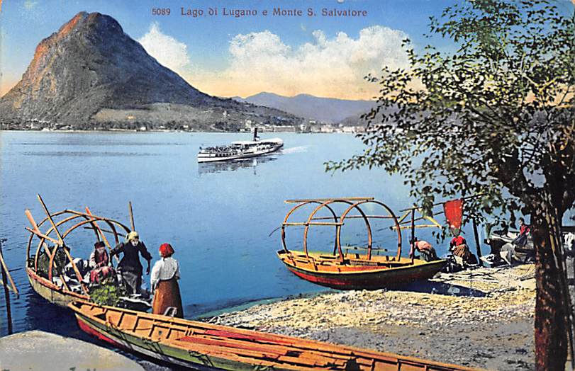 Lugano, Lago di Lugano e Mte S. Salvatore