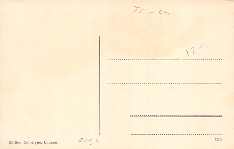 Lugano, Lavandaje, Lago di Lugano, Un saluto