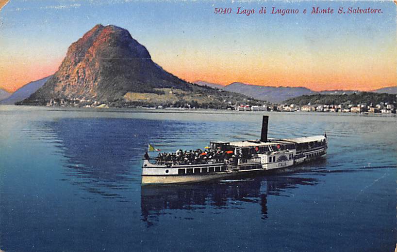 Lugano, Lago di Lugano e Monte S. Salvatore
