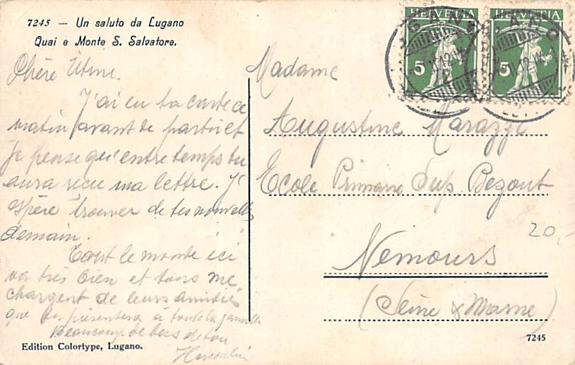 Lugano, Quai e Monte S. Salvatore