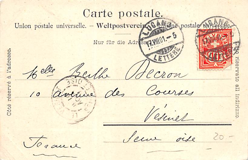 Lugano, e le Monte Salvatore