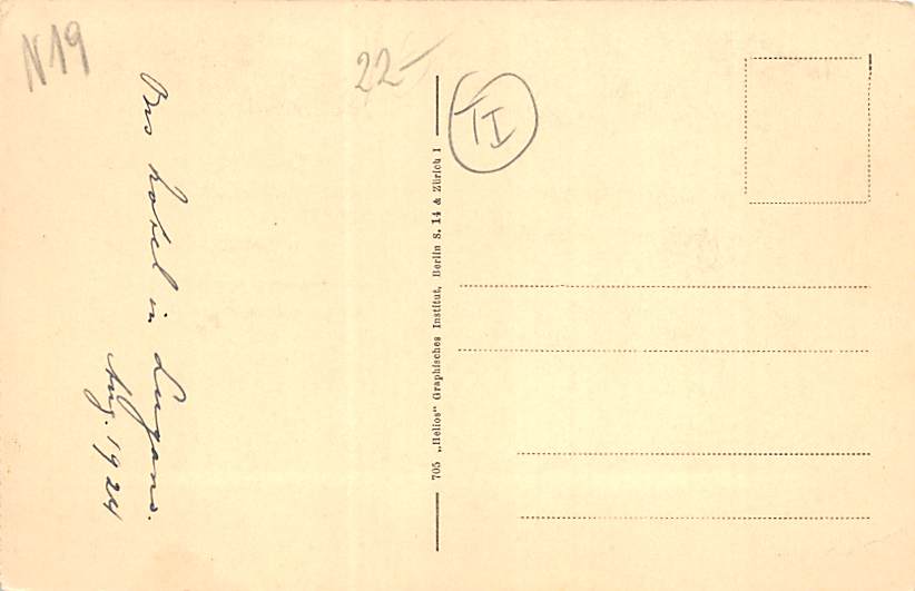 Lugano, Gartenhotel Continental-Beauregard