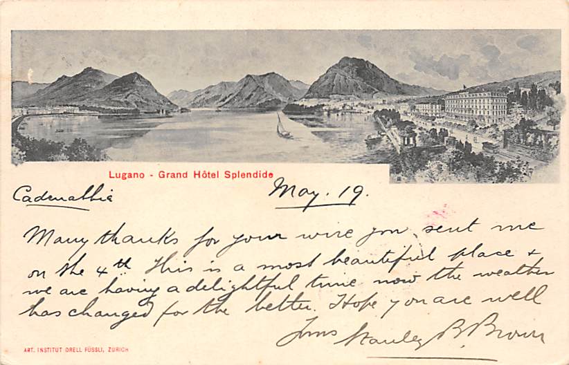 Lugano, Grand Hotel Splendide