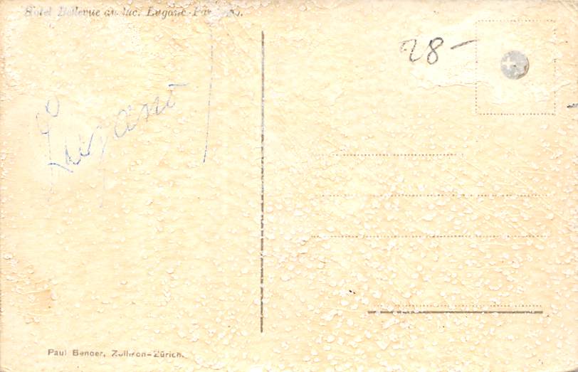 Lugano, Hotel Bellevue au lac