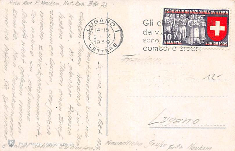 Lugano, Stazione col Monte S. Salvatore