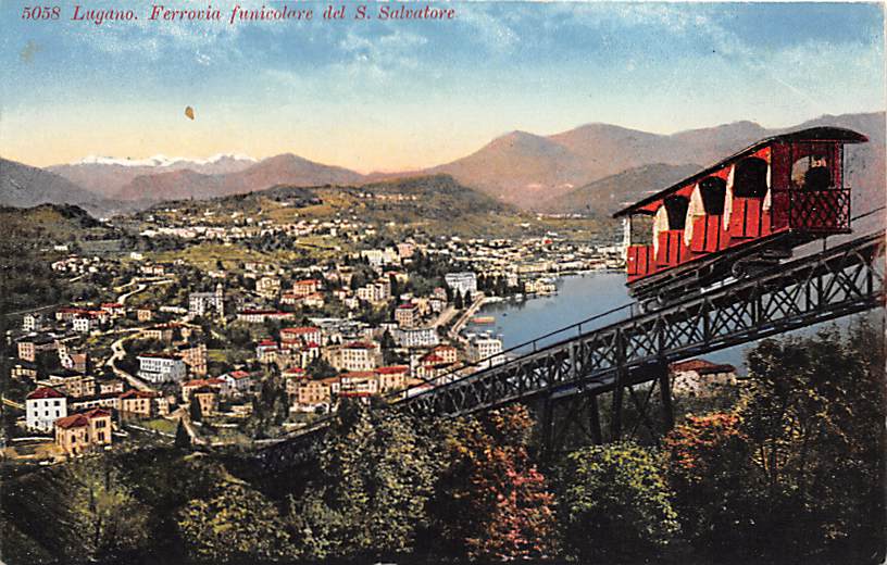 Lugano, Ferrovia funicolare del S. Salvatore