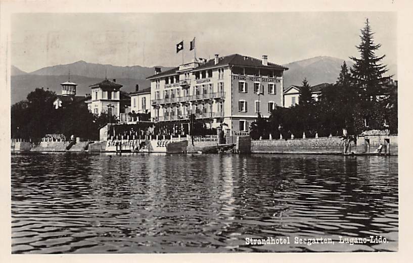 Lugano, Strandhotel Seegartenf