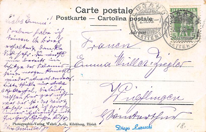 Lugano, Via Pessina