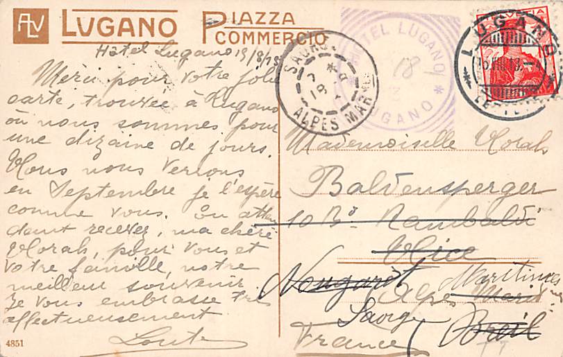 Lugano, Piazza Commercio