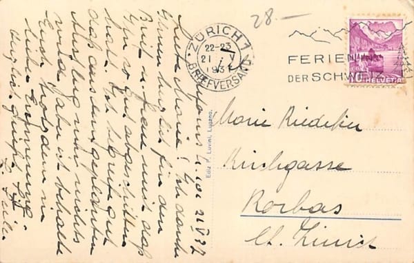 Lugano, Portici di Via Pessina