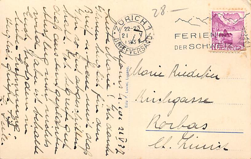 Lugano, Portici di Via Pessina