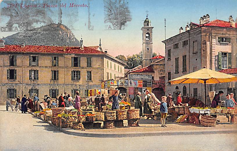 Lugano, Piazza del Mercato