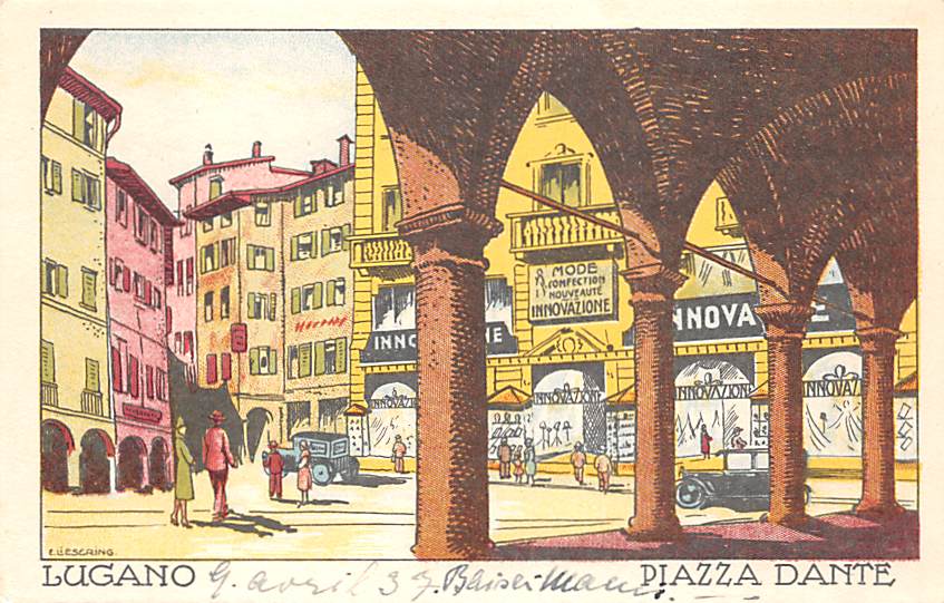 Lugano, Piazza Dante