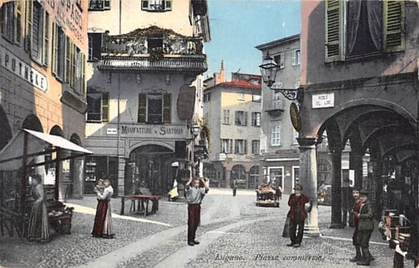 Lugano, Piazza commercio
