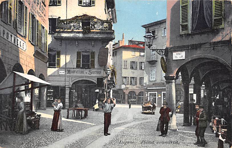 Lugano, Piazza commercio