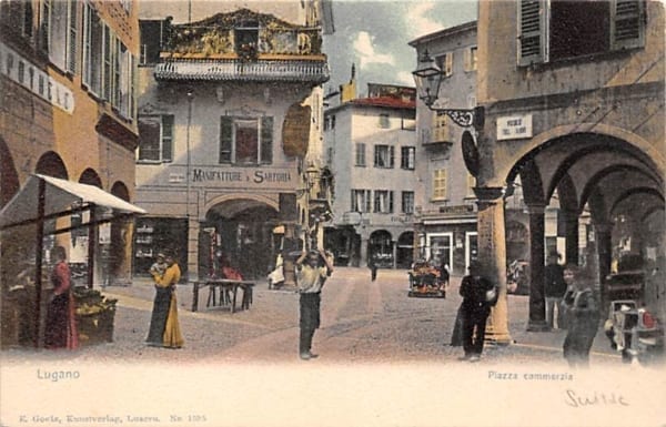 Lugano, Piazza commerzia
