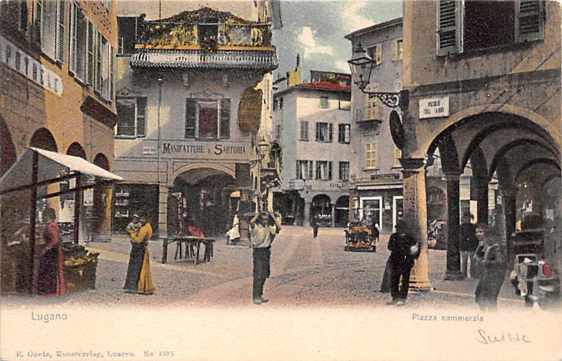 Lugano, Piazza commerzia
