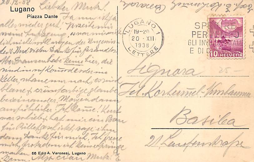 Lugano, Piazza Dante