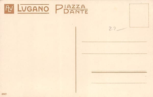 Lugano, Piazza Dante