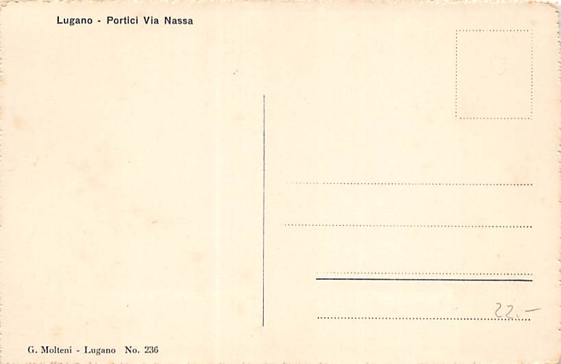 Lugano, Portici Via Nassa
