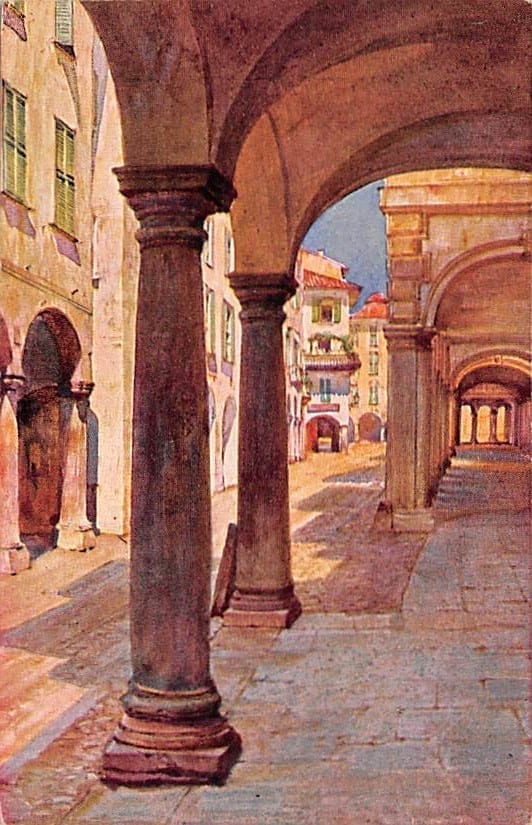 Lugano, Portici di Via Nassa