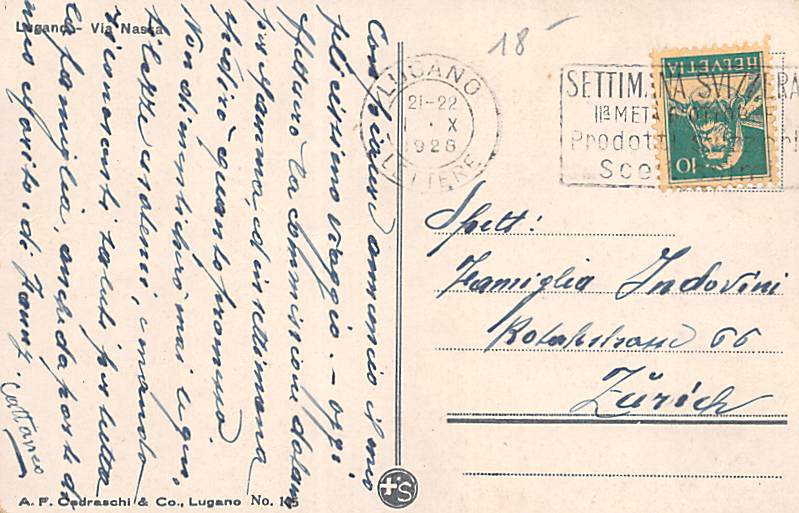 Lugano, Via Nassa