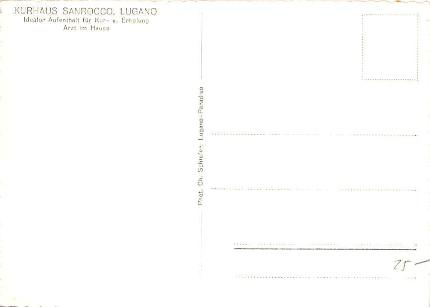 Lugano, Kurhaus Sanrocco
