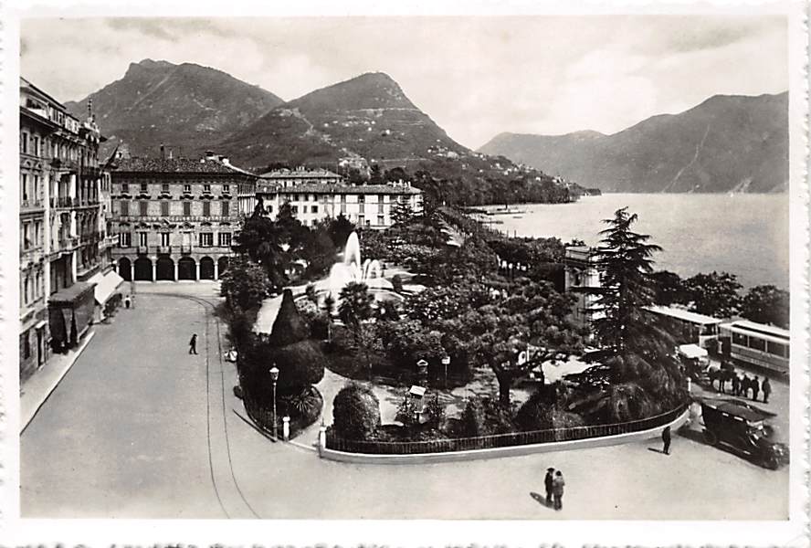 Lugano, Piazza Alessandro Manzoni