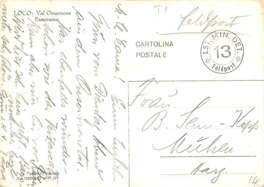 Loco, Val Onsernone, Panorama