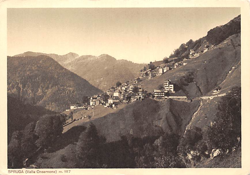 Spruga, Valle Onsernone