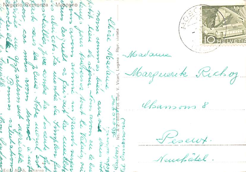 Mosogno, Negozio Remonda