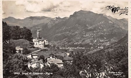 Agra, Lago di Lugano