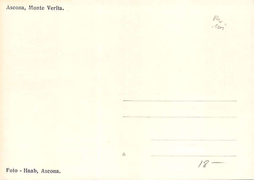 Ascona, Monte Verità