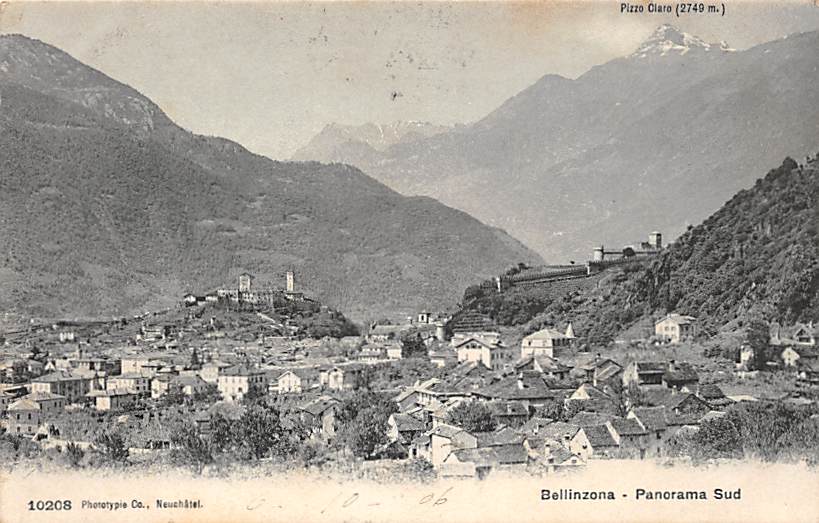 Bellinzona, Panorama Sud