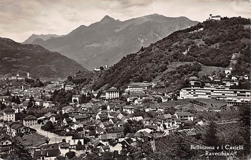 Bellinzona, e i Castelli Ravecchia