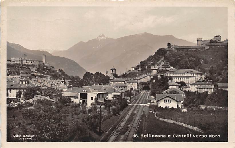 Bellinzona, e Castelli verso Nora