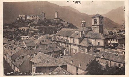 Bellinzona, La Cattedrale e Castello d'Uri