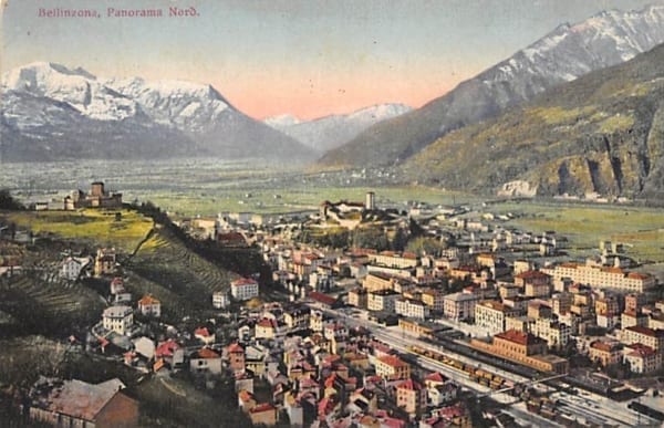 Bellinzona, Panorama Nord