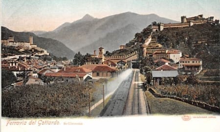 Bellinzona, Ferrovia del Gottardo