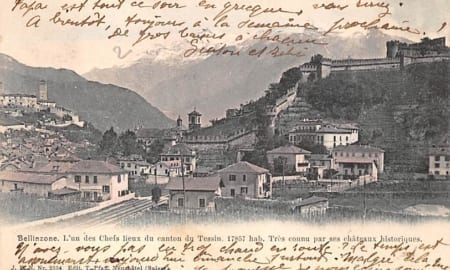 Bellinzona, L'un des Chefs lieux du eanton du canton du Tessin