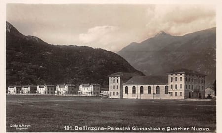 Bellinzona, Palestra Ginnastica e Quartier Nuovo