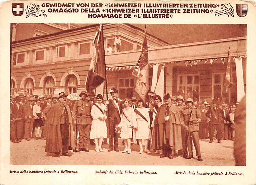 Bellinzona, Eidg. Schützenfest Juli 1929